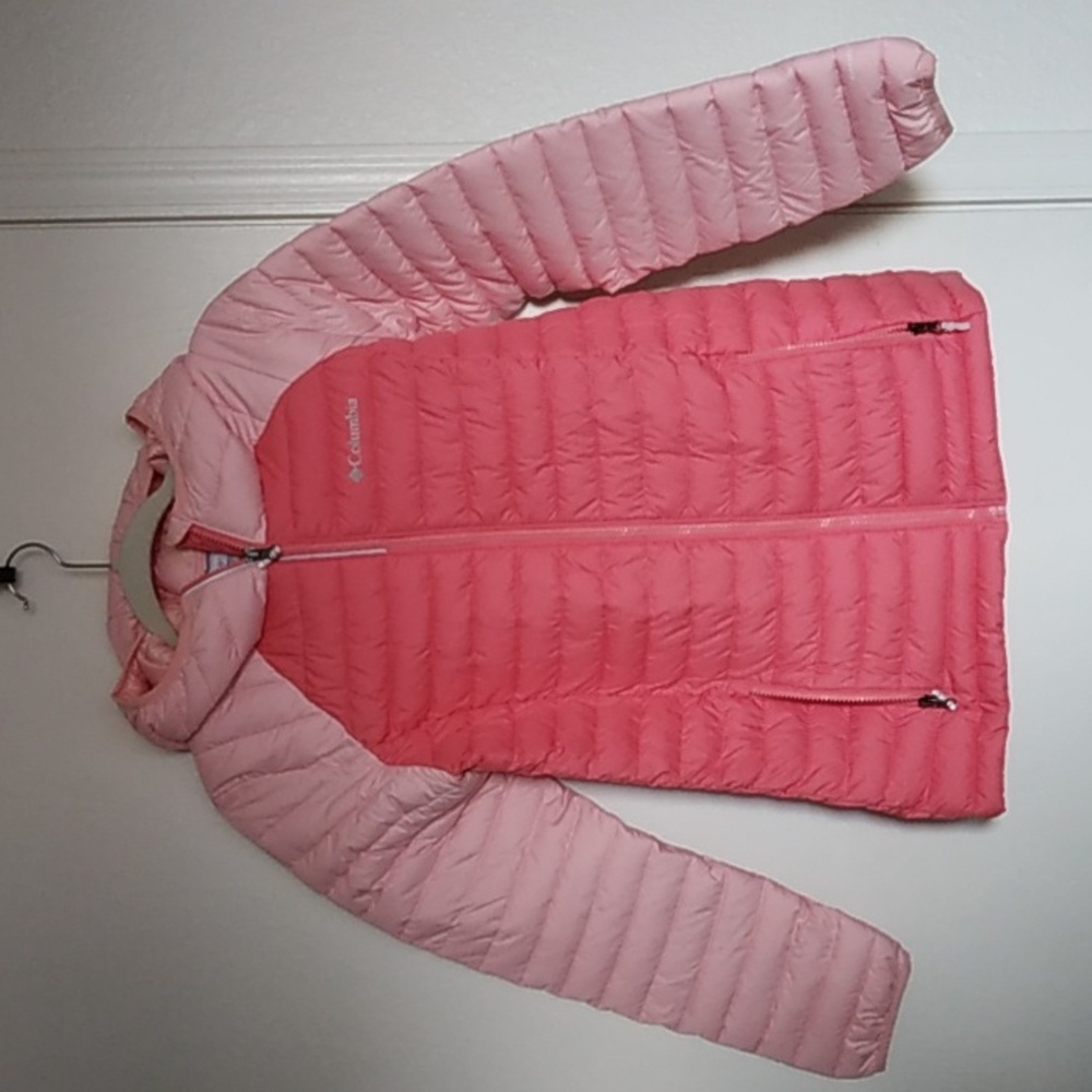 Columbia Girls Pink Jacket L 14/16
